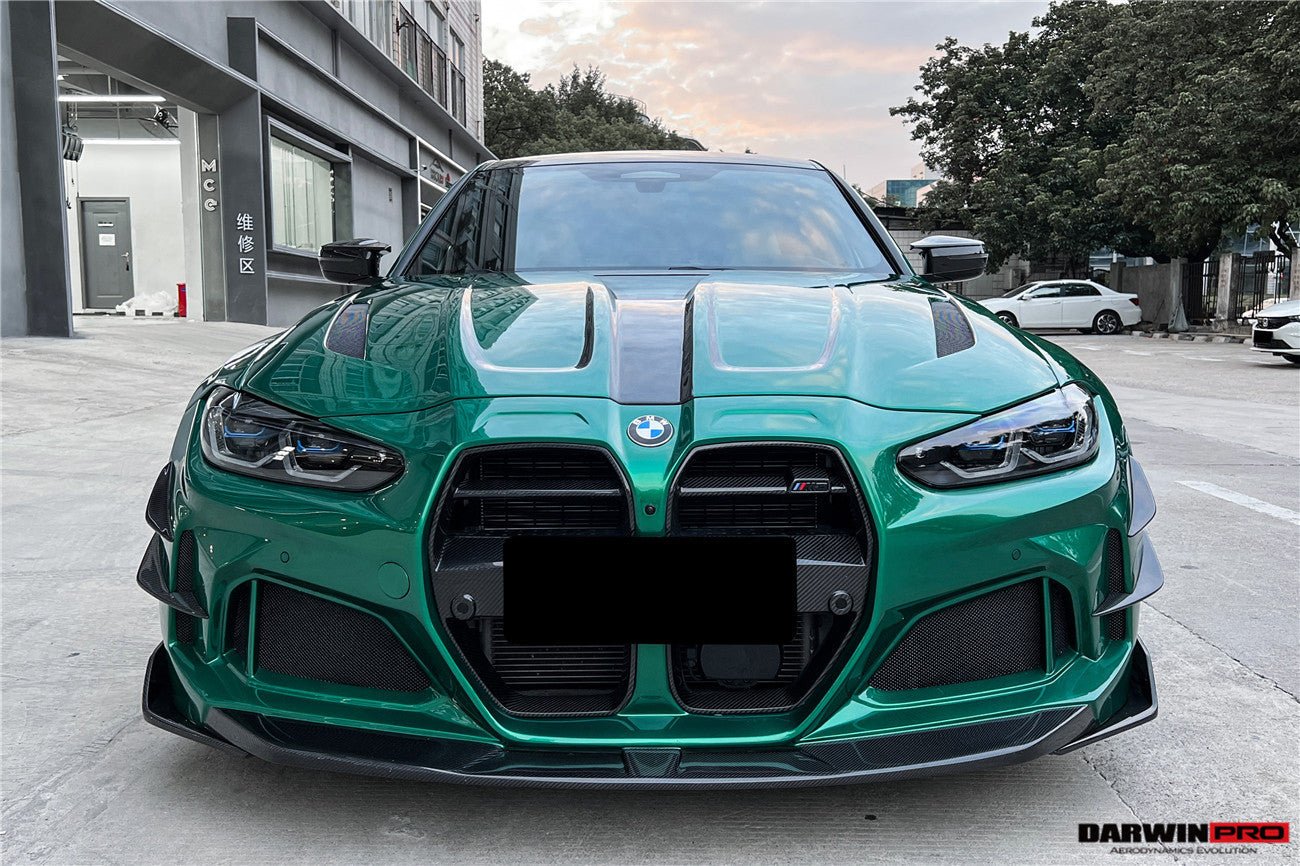 2021-UP BMW M3 G80 G81 BKSSII Style Front Bumper and Front Fender and Side Skirts