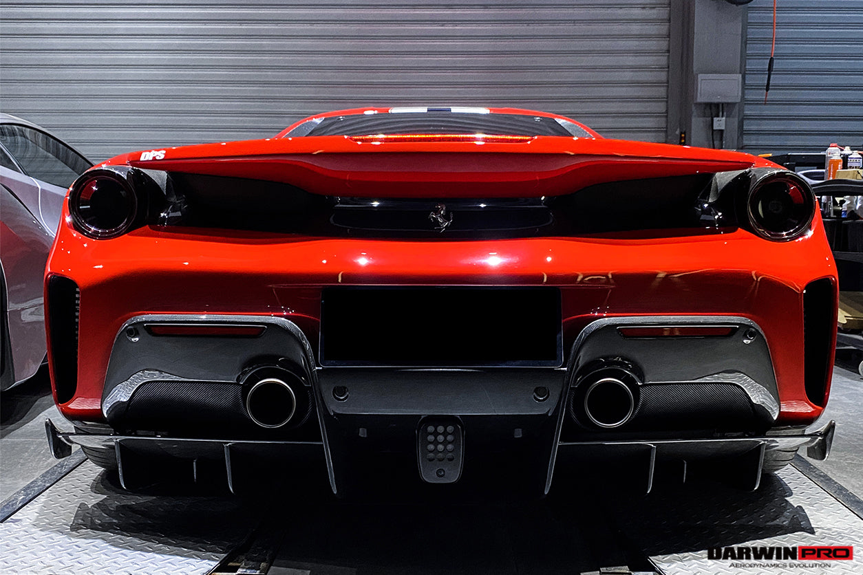 2018 - 2022 Ferrari 488 Pista Rear Bumper (Not including Diffuser)
