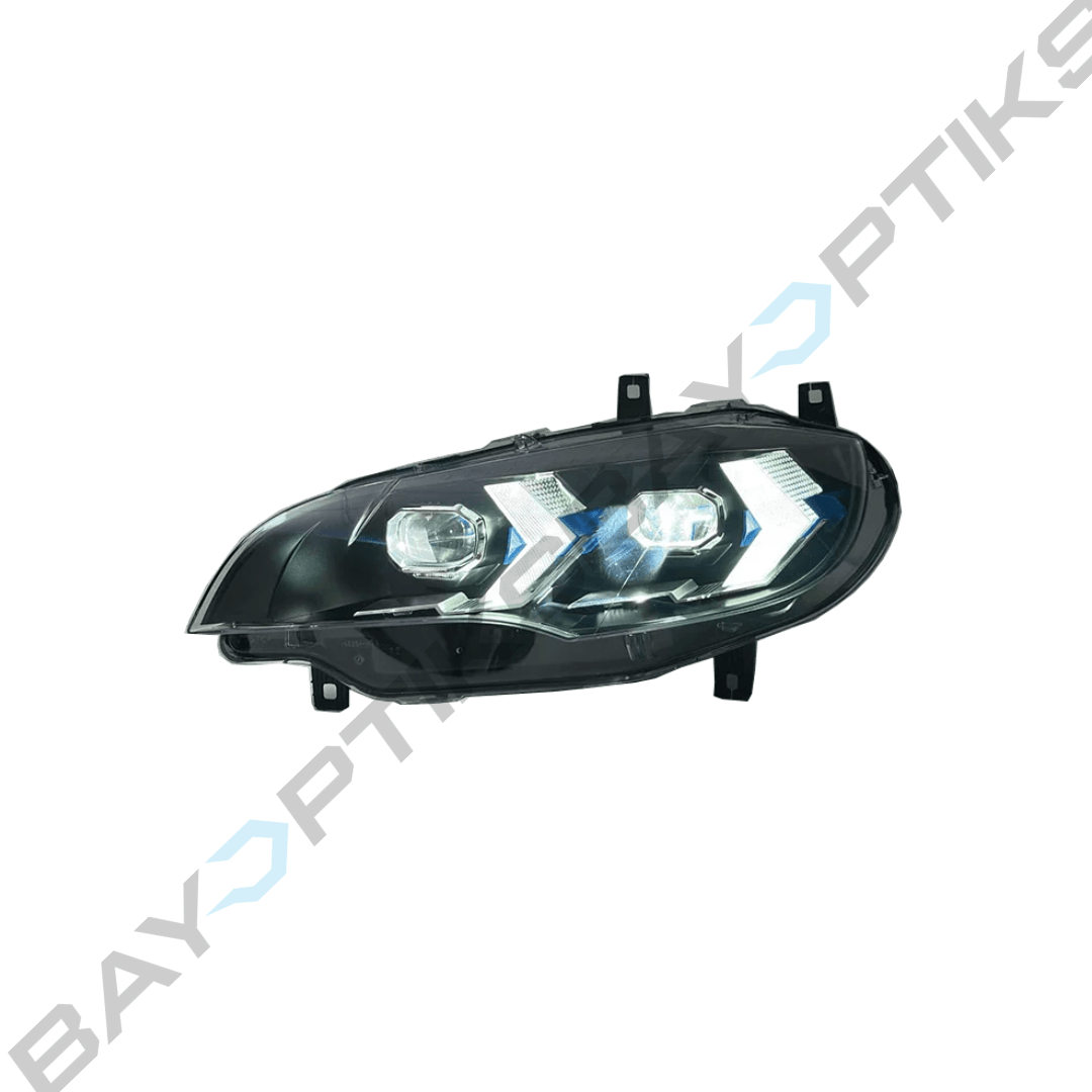 E71 X6 FACELIFT G05 X5 STYLE CSL Yellow/White LED Headlights (2008-2014)