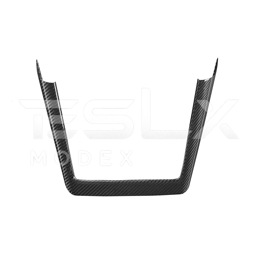Tesla Model 3 Highland / Model Y Carbon Fiber Interior Center Console Frame 2024-Up