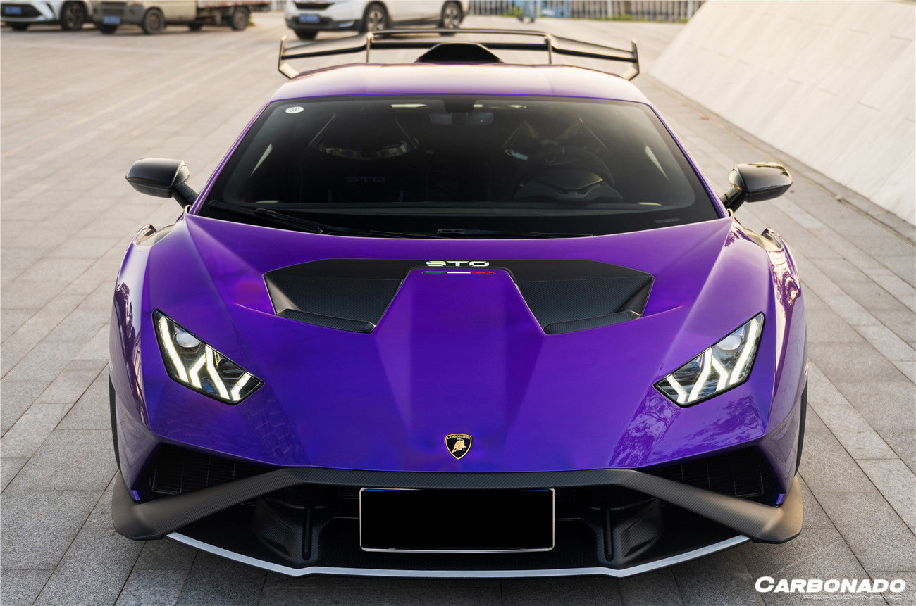 2021 - 2025 Lamborghini Huracan STO Dry Carbon Fiber Down-Front Lip