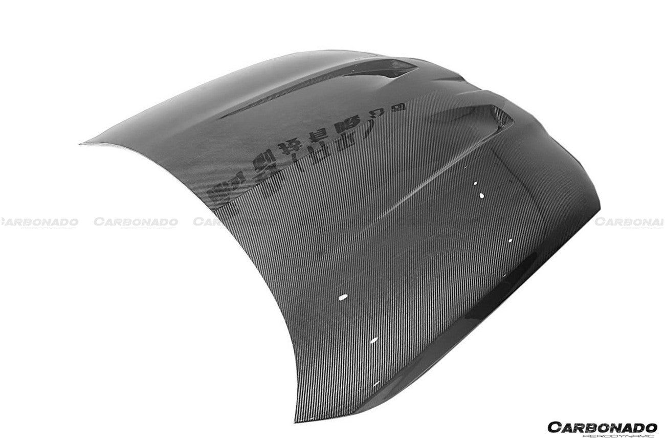 2021-UP BMW M3 G80 G81 M4 G82 G83 CL Dry Double Carbon Fiber Style Hood