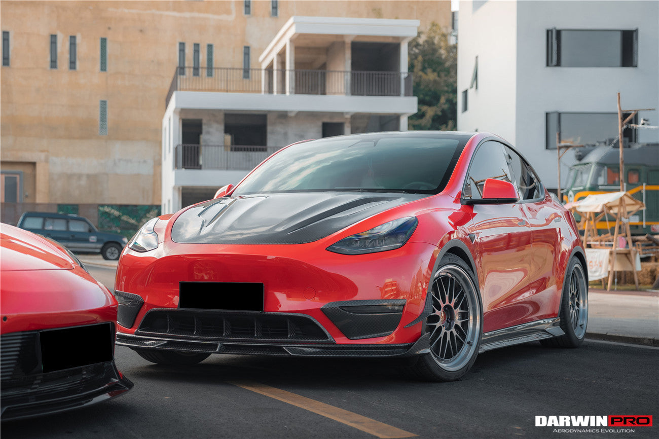 2020 - 2023 Tesla Model Y IMP Performance Carbon Fiber Front Lip