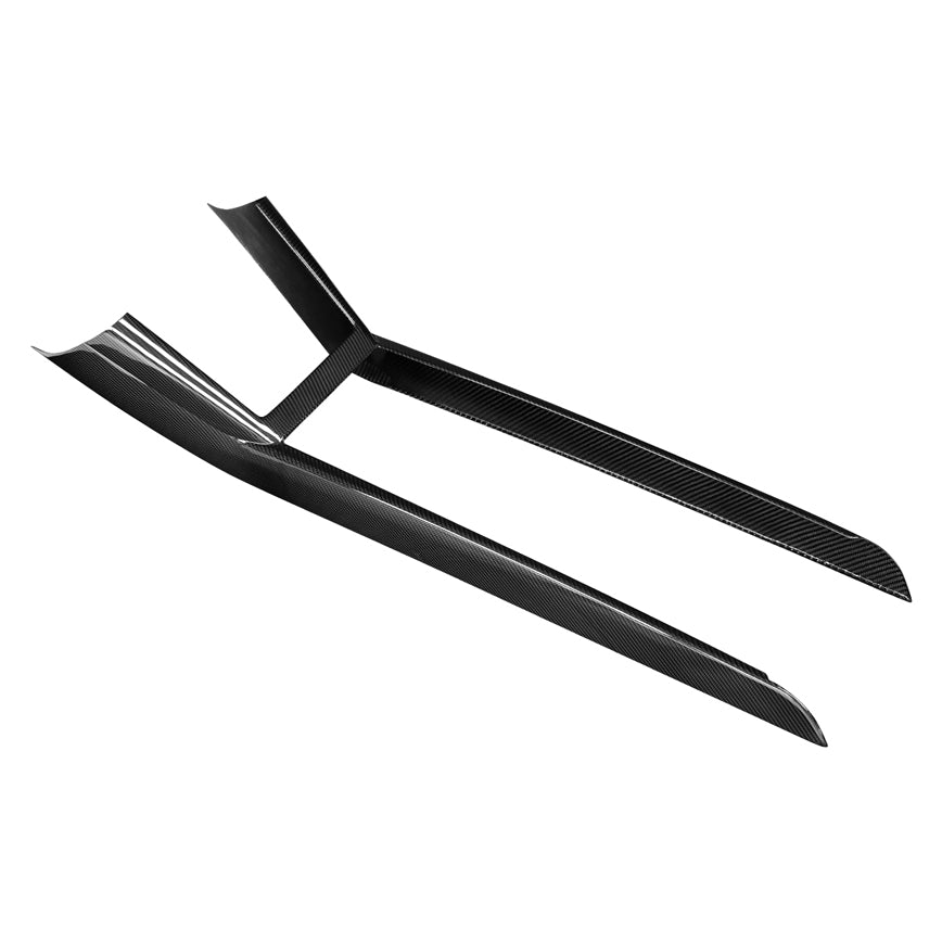Tesla Model 3 Highland Model Y Carbon Fiber Interior Console Frame Trim 2024-2025