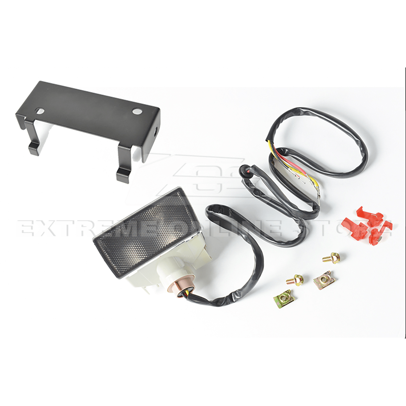 Subaru WRX VB JDM Factory Style Crystal Red / Smoke Rear Fog Light Brake Lamp Bracket 2022-Up