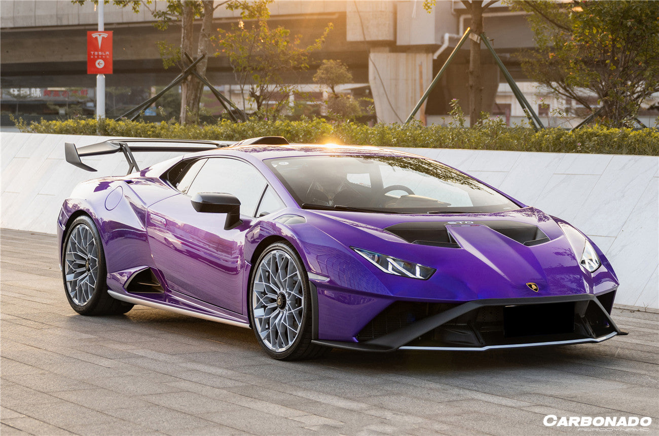 2021 - 2025 Lamborghini Huracan STO Dry Carbon Fiber Down-Front Lip