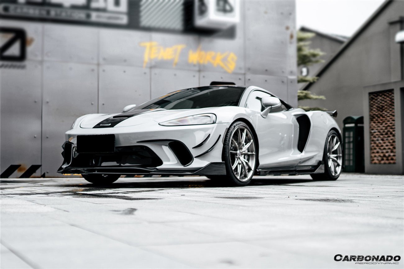 2020 - 2023 McLaren GT WP Style Dry Carbon Fiber Side Skirts