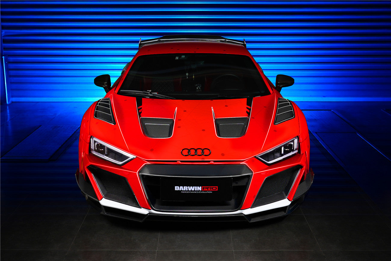 2016 - 2018 Audi R8 Coupe & Spyder IMPII Part Carbon Fiber Front Bumper