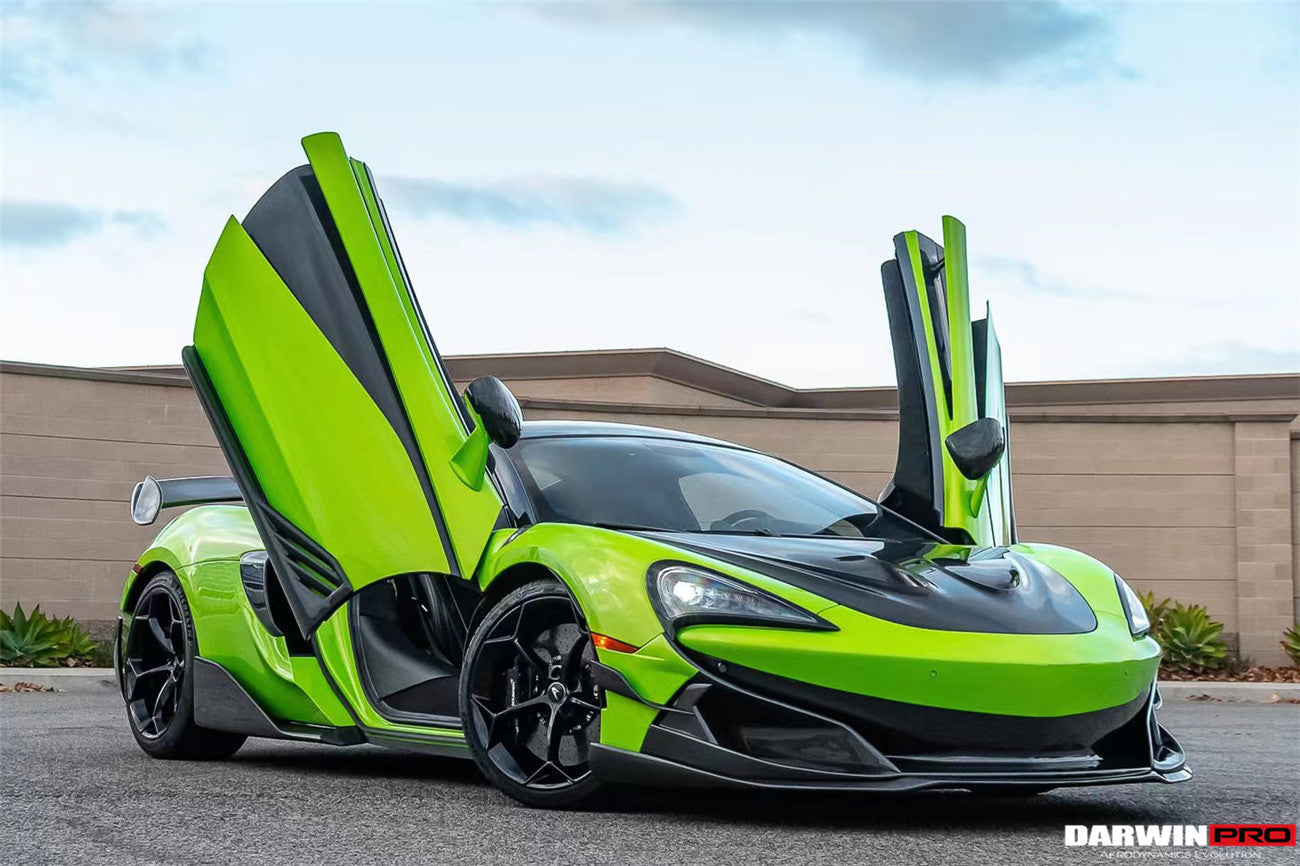 2015 - 2021 McLaren 600lt 540C 570S BKSS Style Cabon Fiber Side Skirts Under Board