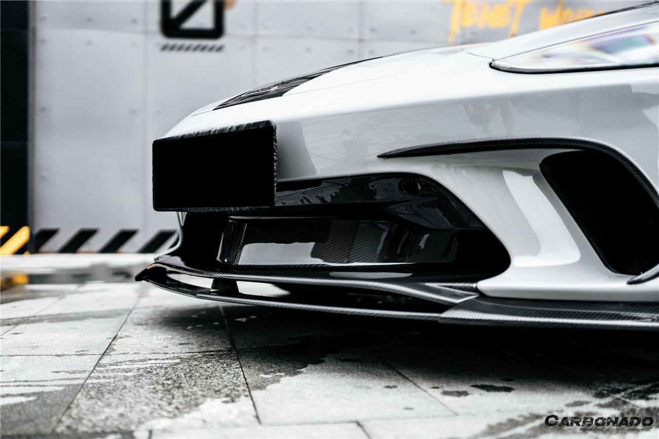 2020 - 2023 McLaren GT WP Style DRY Carbon Fiber Front Bumper Air Vents