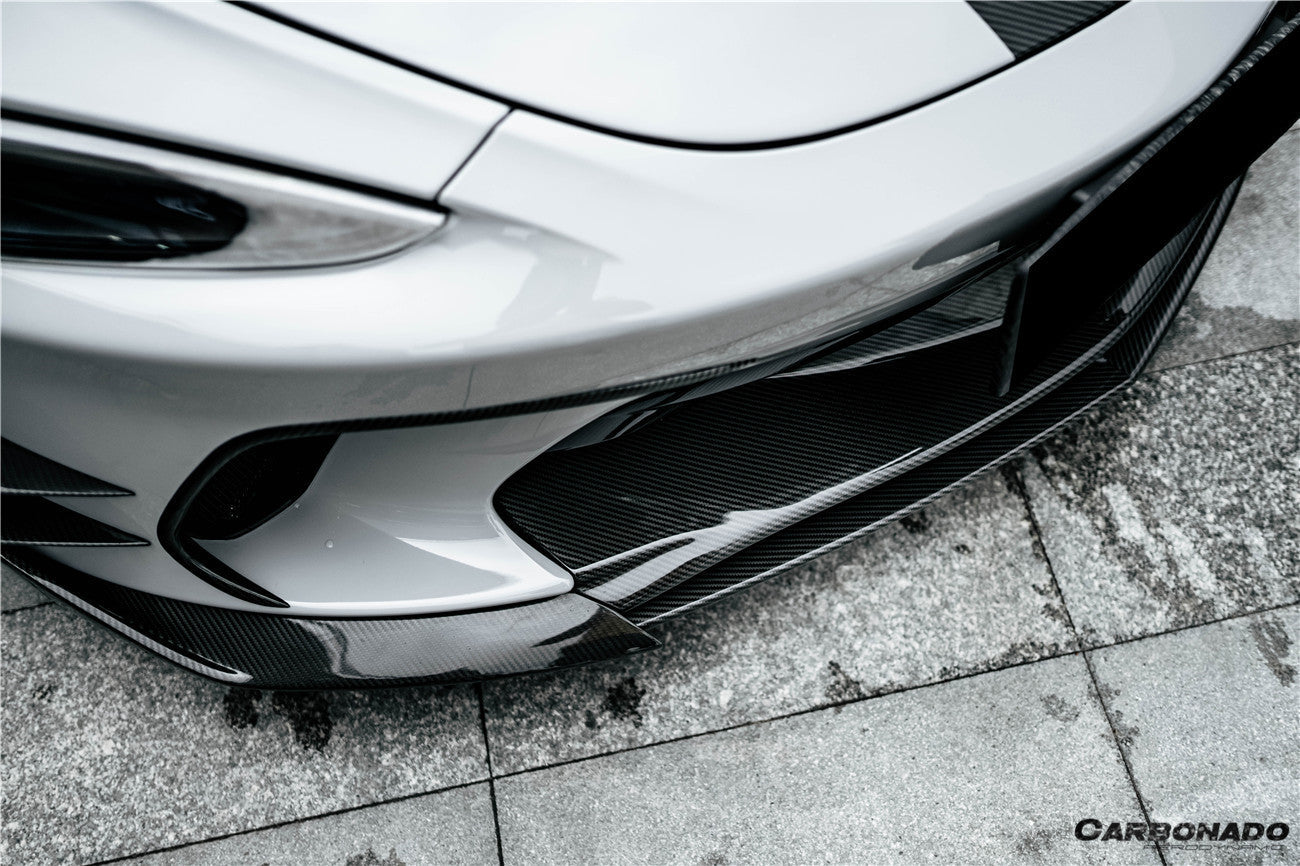 2020 - 2023 McLaren GT WP Style DRY Carbon Fiber Front Lip