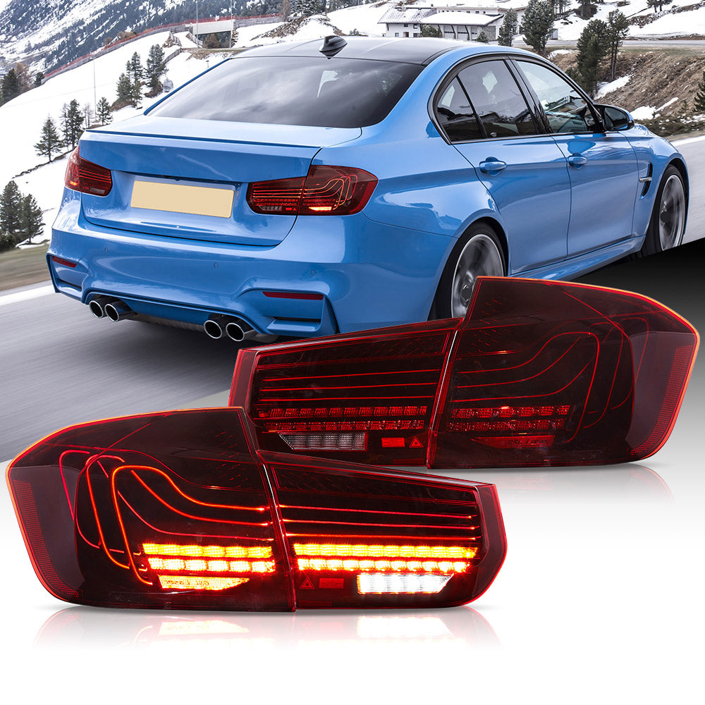 BMW 3-Series F30 F80 CSL Style Laser Taillights 2012-2019
