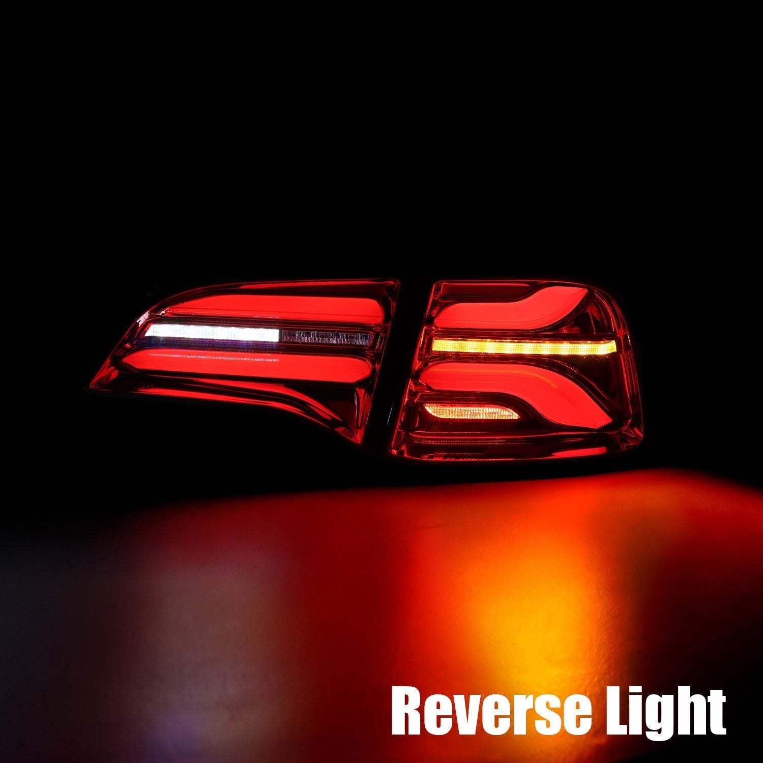 20-24 Tesla Model Y / 22-23 Model 3 (With Stock Amber Turn Signal) PRO-Series LED Tail Lights Red Smoke | AlphaRex