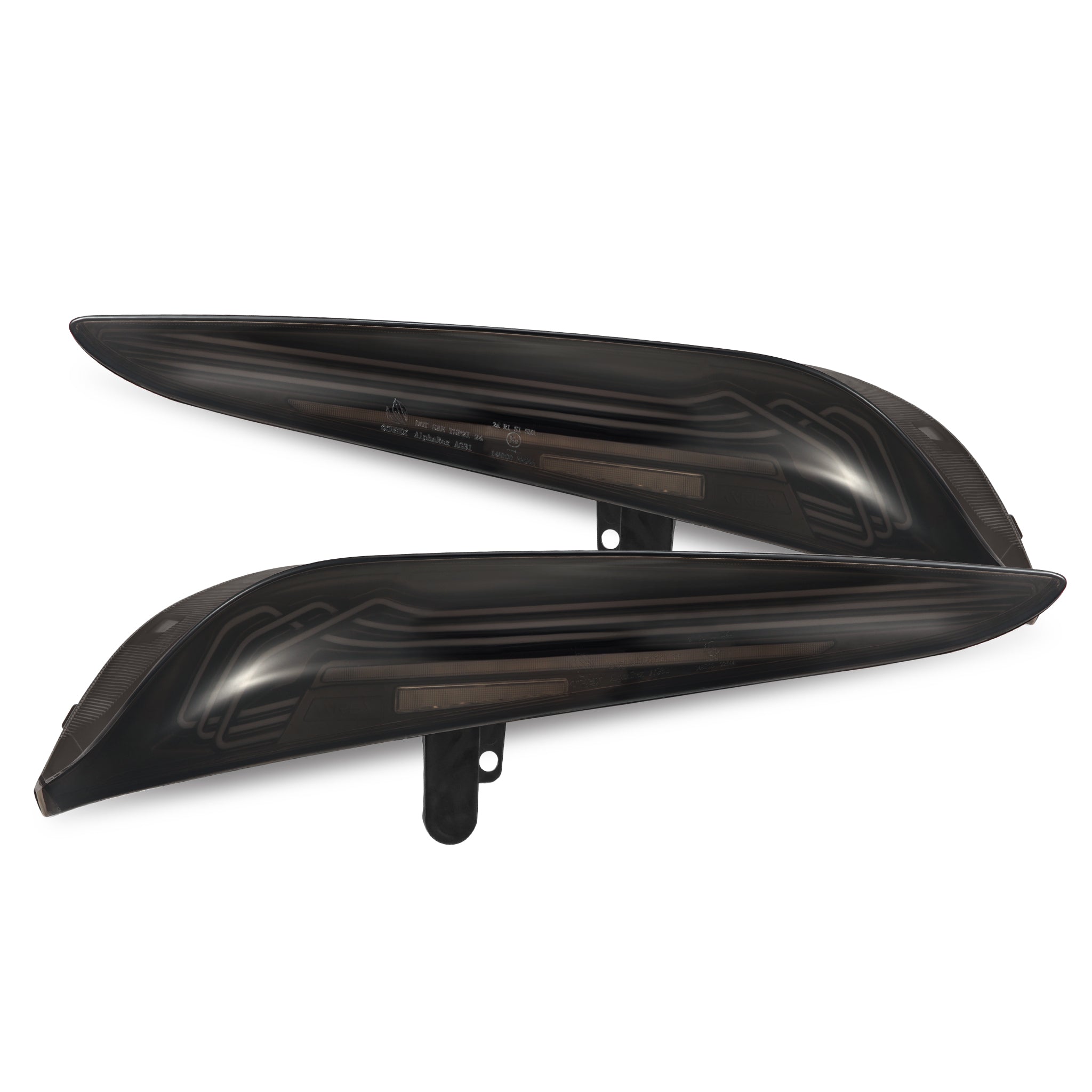 20-25 Toyota Supra CSL Laser Style LUXX-Series LED Tail Lights - Alpha Black | AlphaRex