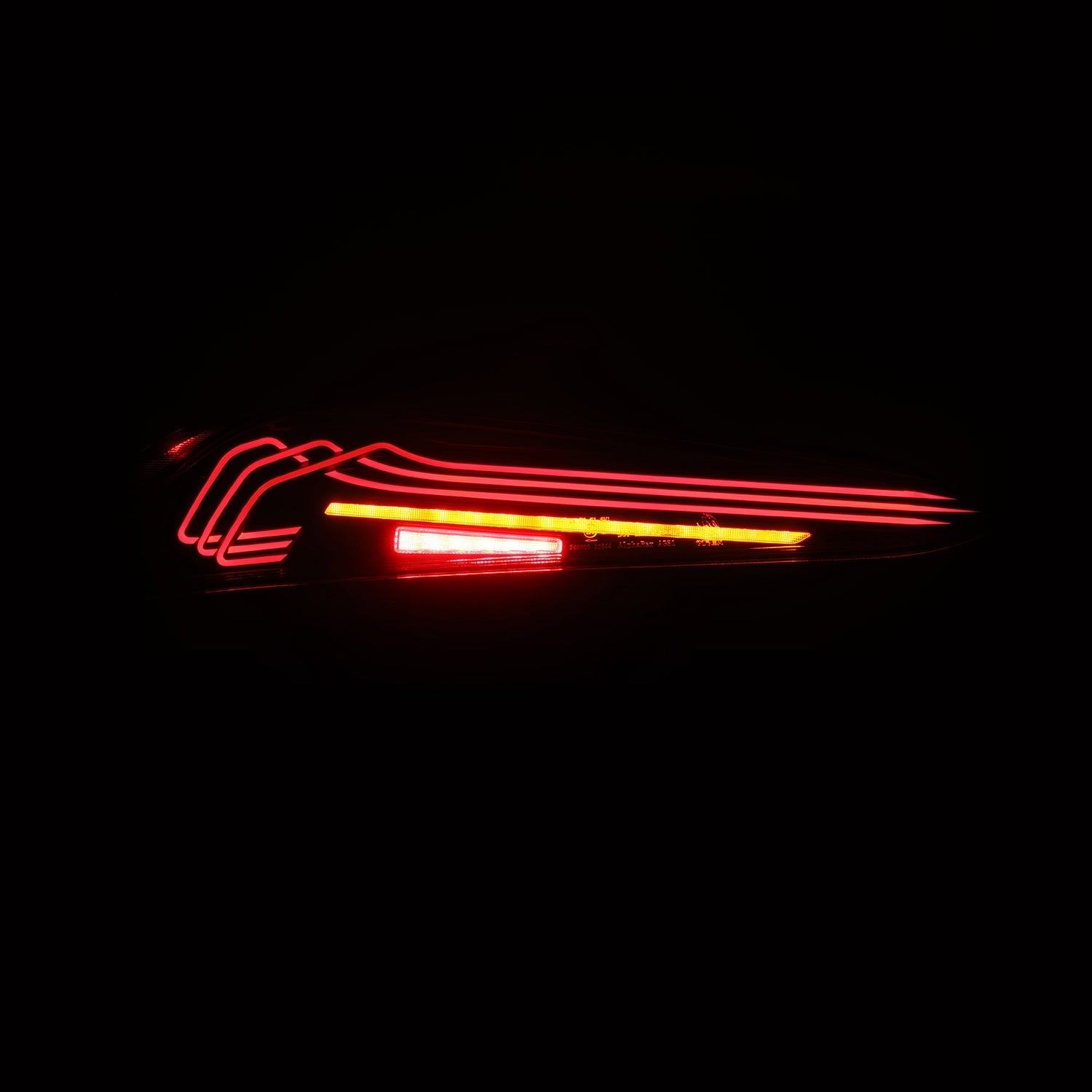 20-25 Toyota Supra CSL Laser Style LUXX-Series LED Tail Lights - Alpha Black | AlphaRex