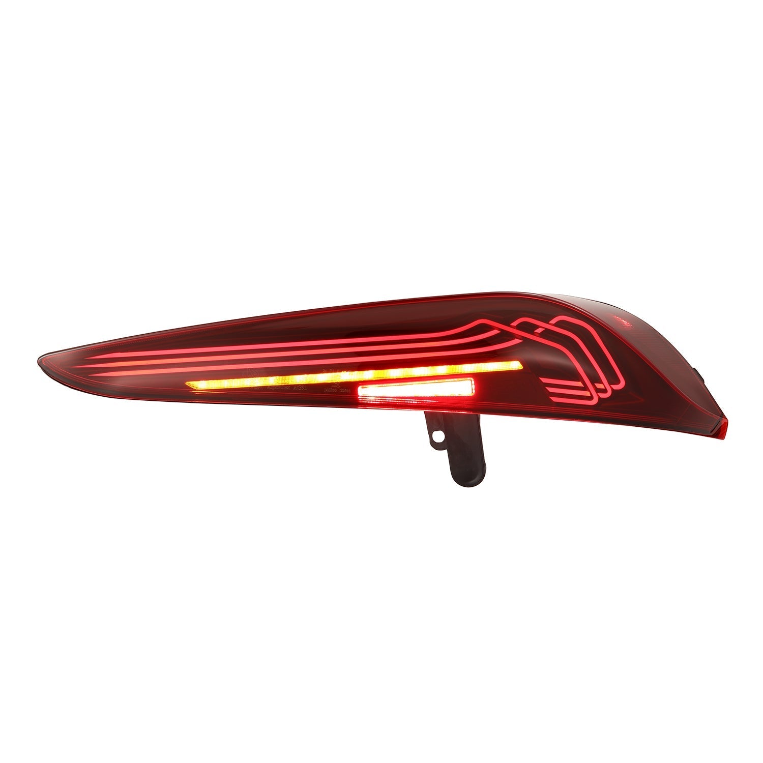 20-25 Toyota Supra CSL Laser Style LUXX-Series LED Tail Lights - Vivid Red | AlphaRex