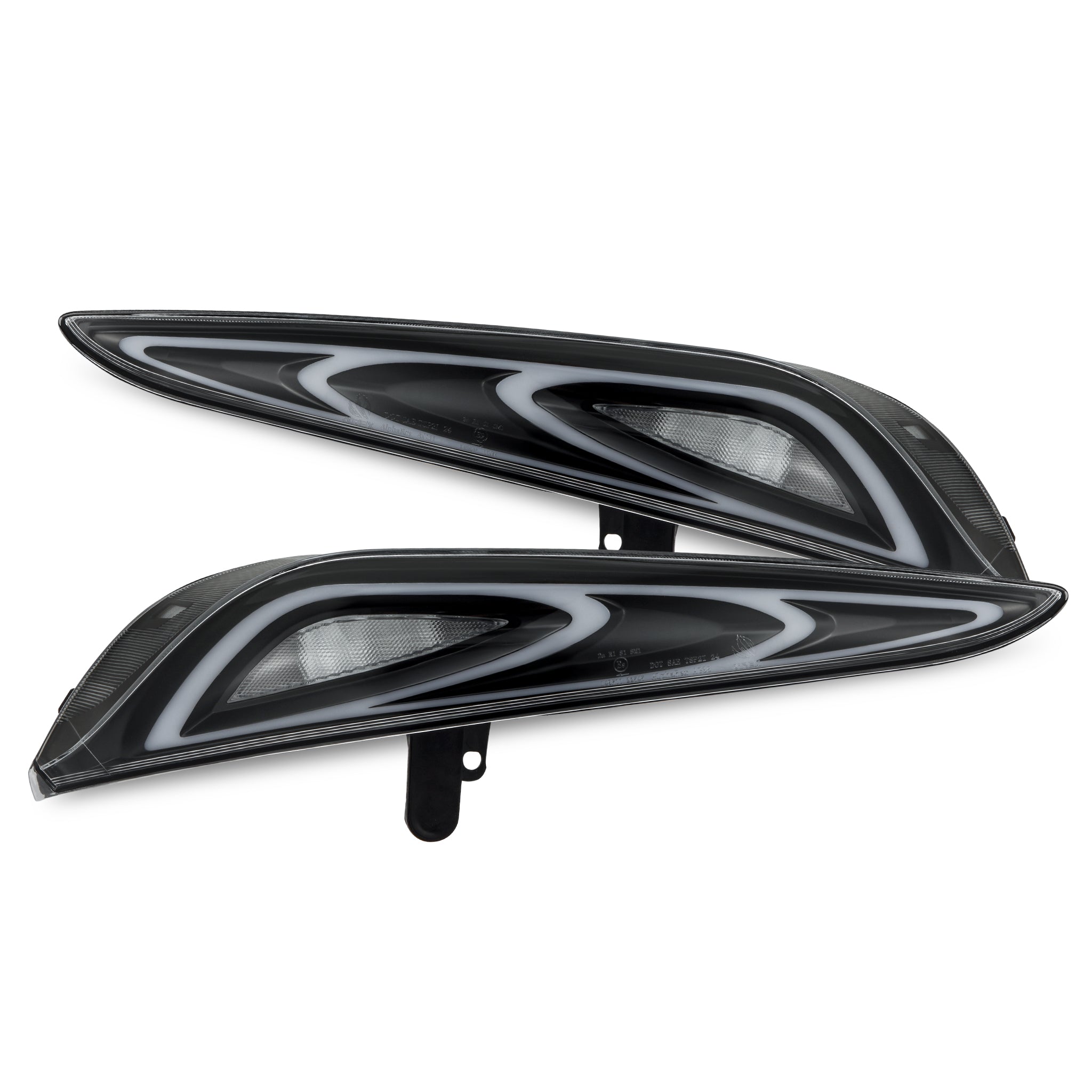 20-25 Toyota Supra FT-1 Style LUXX-Series LED Tail Lights - Black | AlphaRex