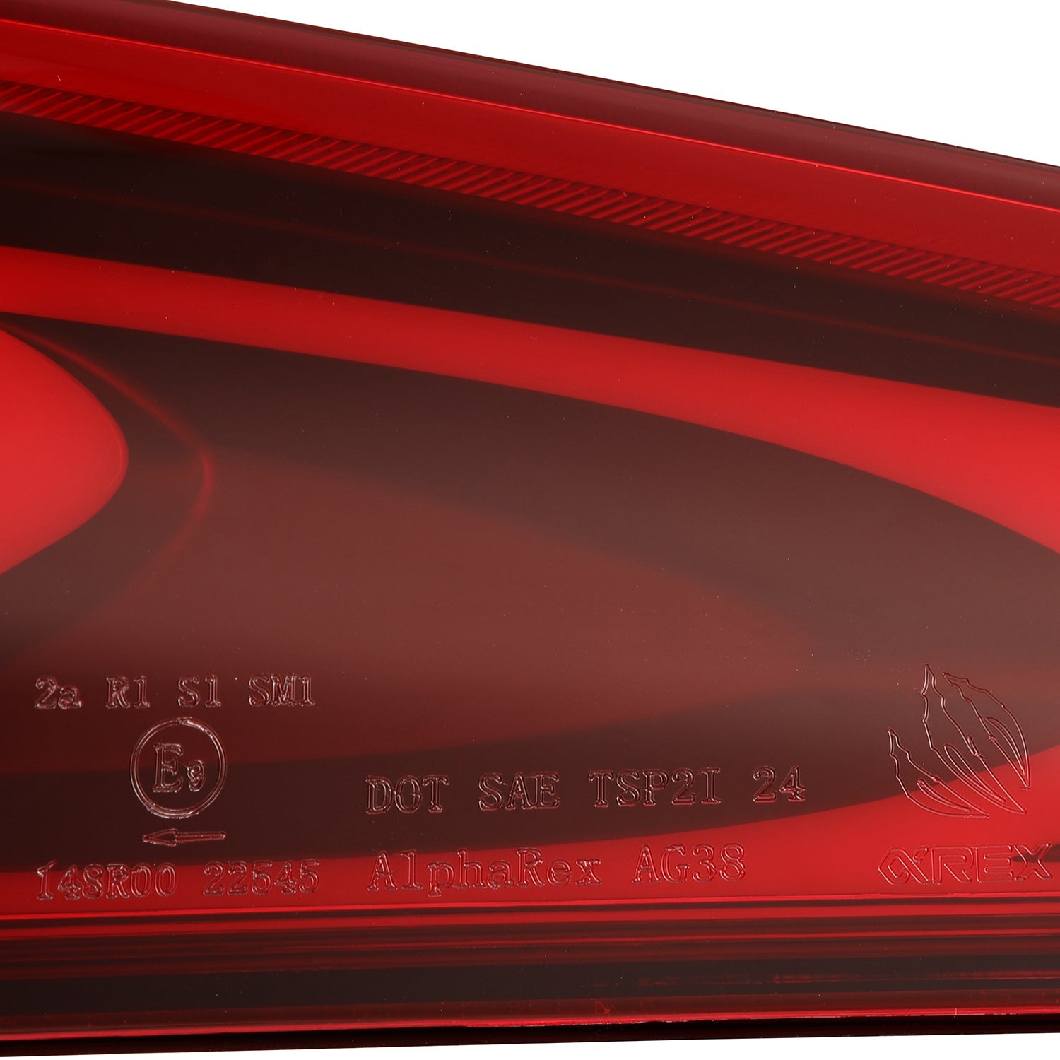 20-25 Toyota Supra FT-1 Style LUXX-Series LED Tail Lights - Vivid Red | AlphaRex