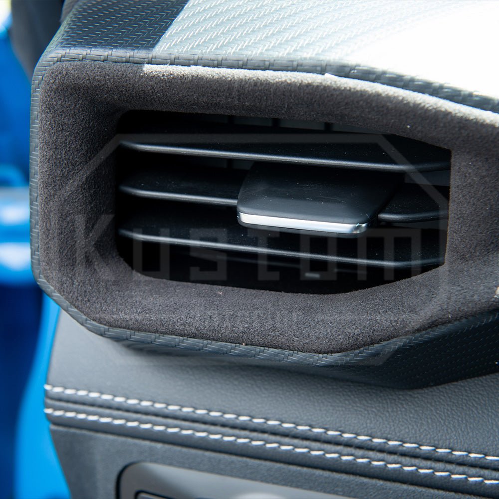 Ford Mustang S650 Suede Leather Air Vent Trim 2024+