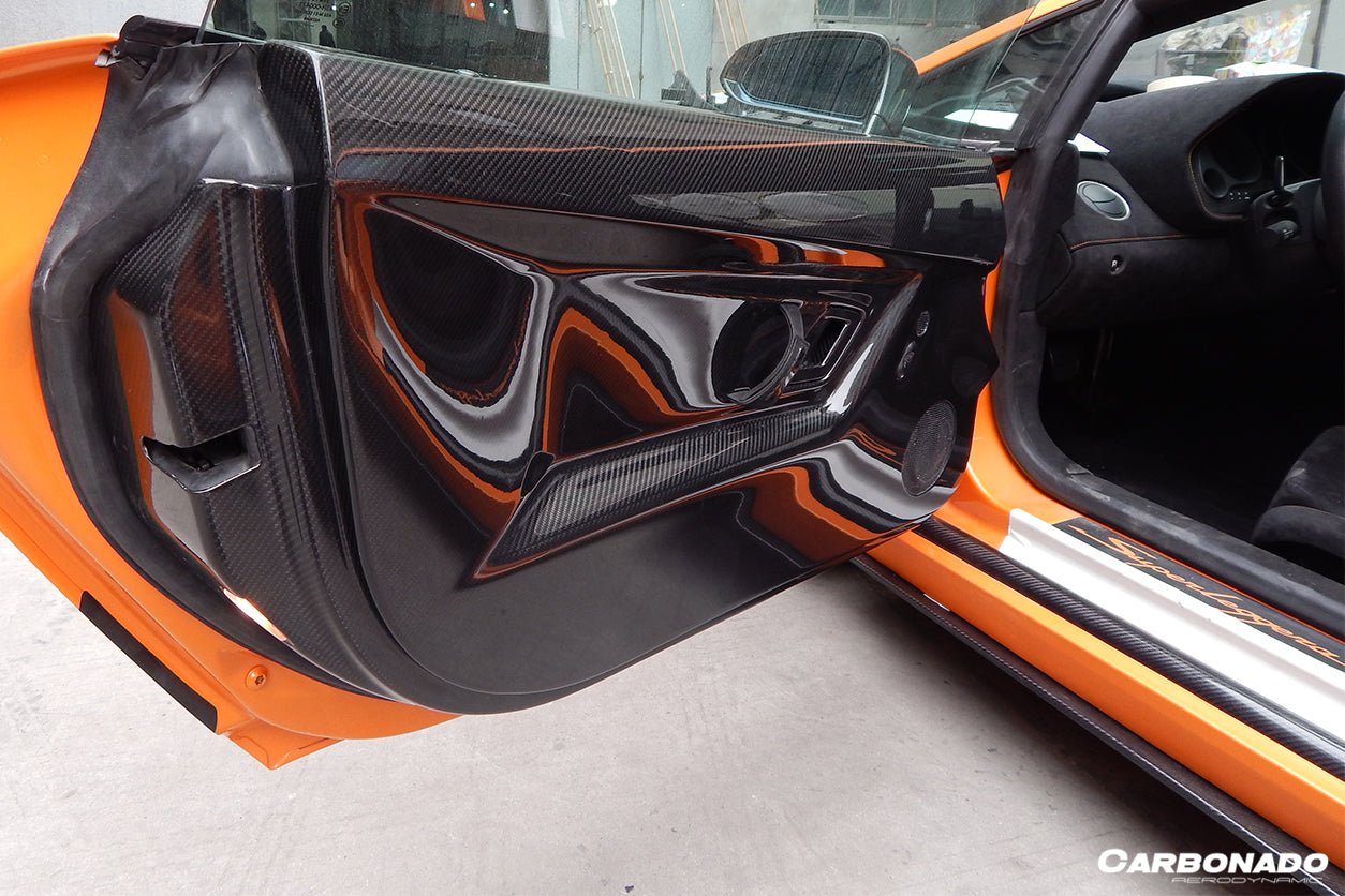 Lamborghini Gallardo Coupe Carbon Fiber Inner Door Panels 2004-2014