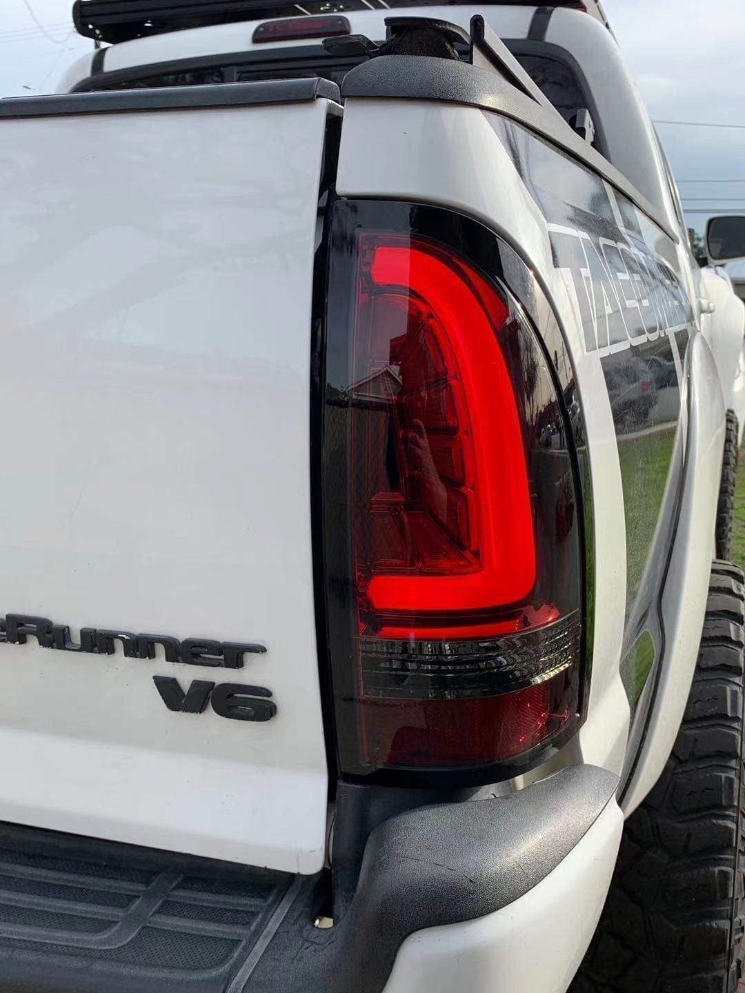 05-15 Toyota Tacoma PRO-Series LED Tail Lights Red Smoke | AlphaRex