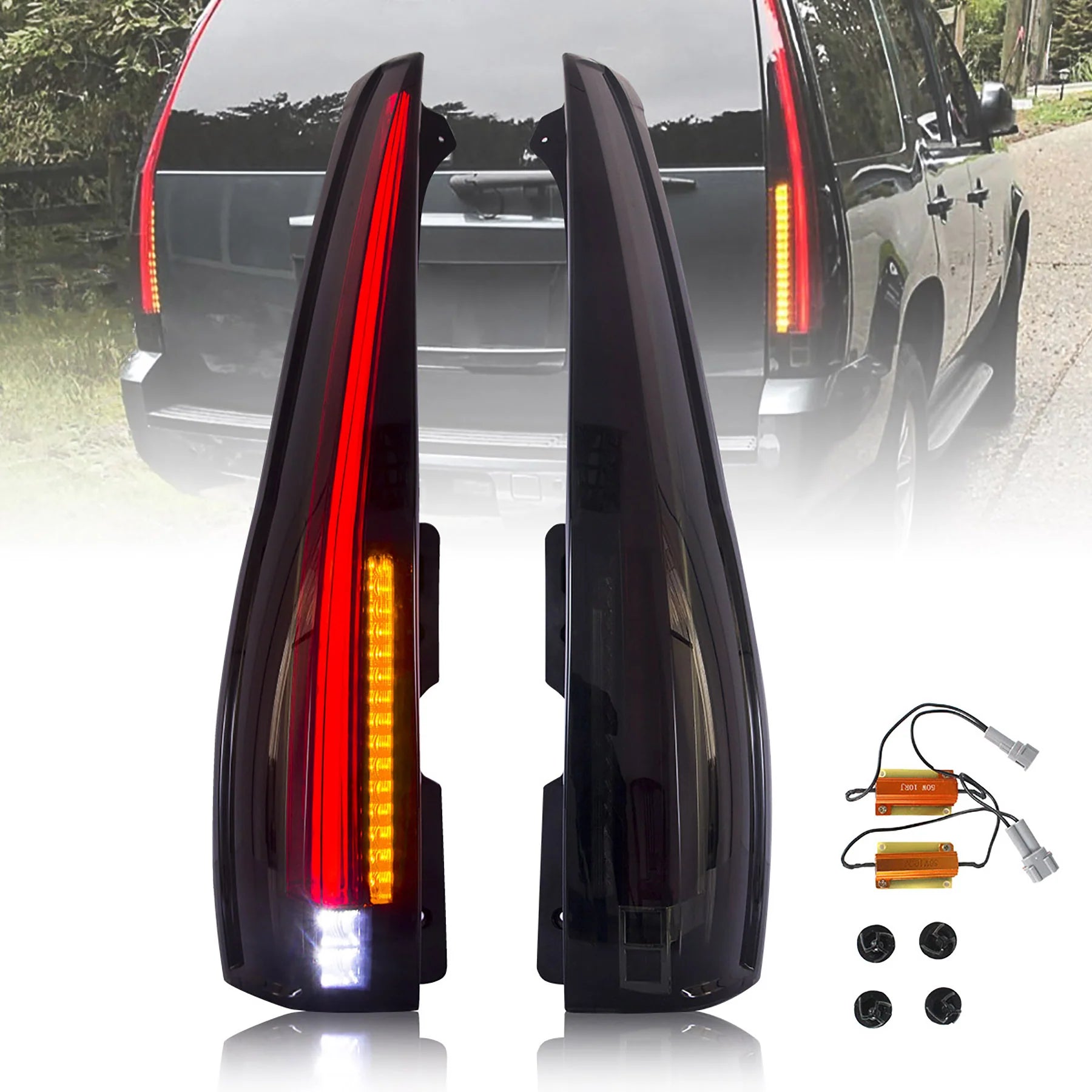 Chevrolet Suburban/Tahoe & GMC Yukon LED Taillights 2007 - 2014