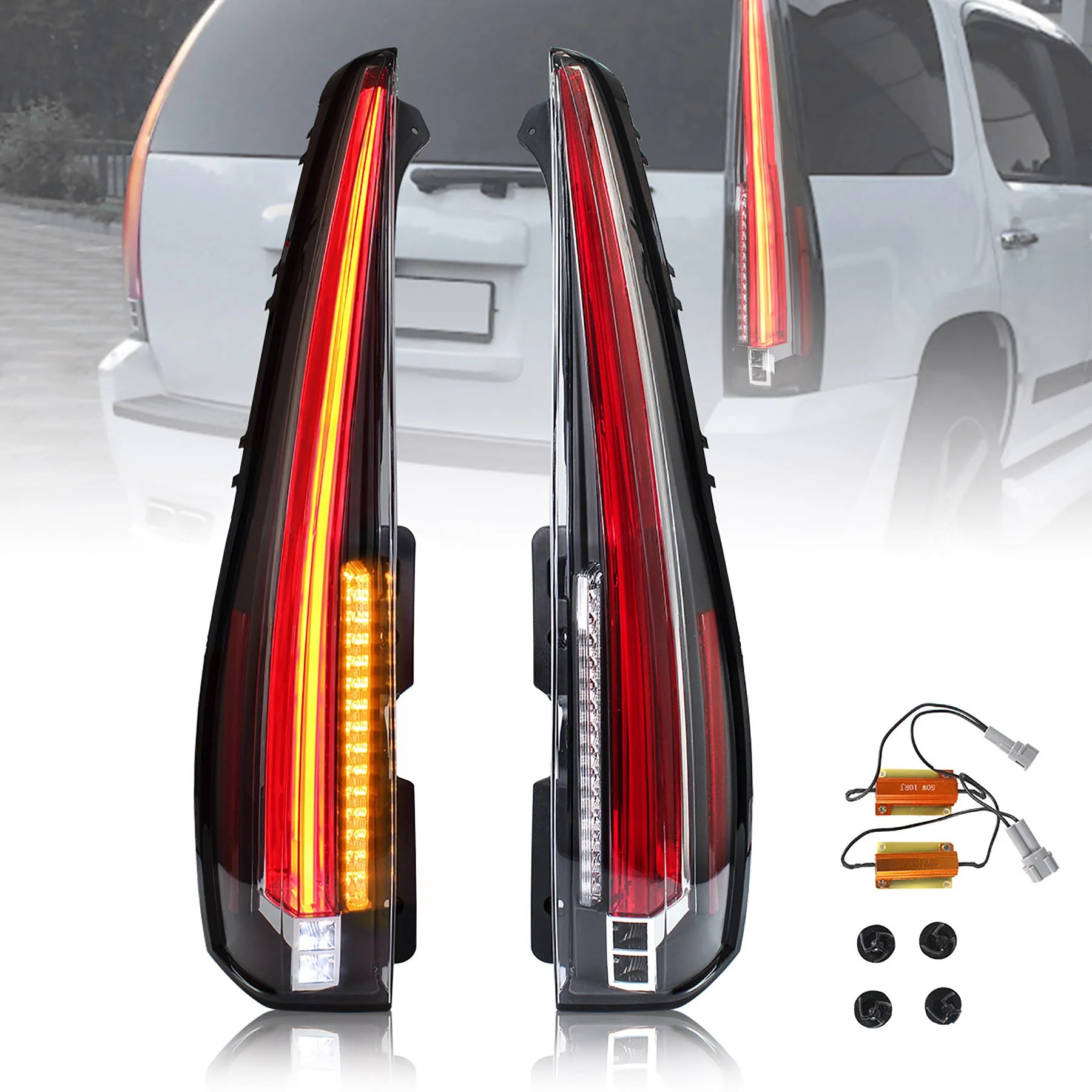 2007 - 2014 Chevrolet Suburban/Tahoe & GMC Yukon LED Taillights