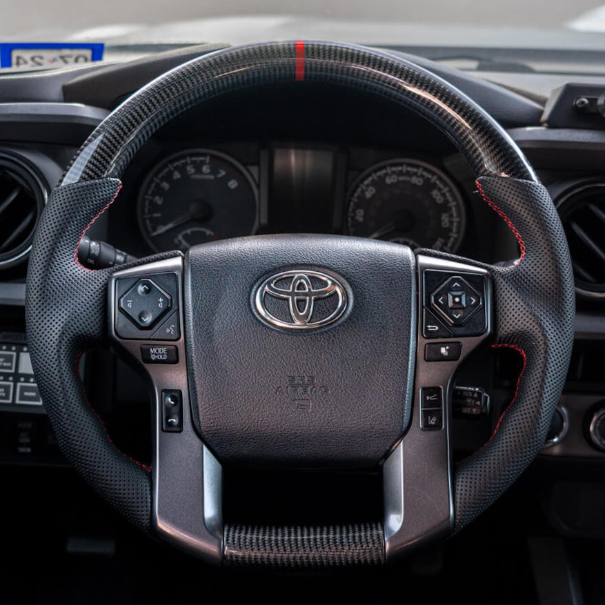 Toyota Tacoma N300 Custom Carbon Fiber Steering Wheel 2016-Up