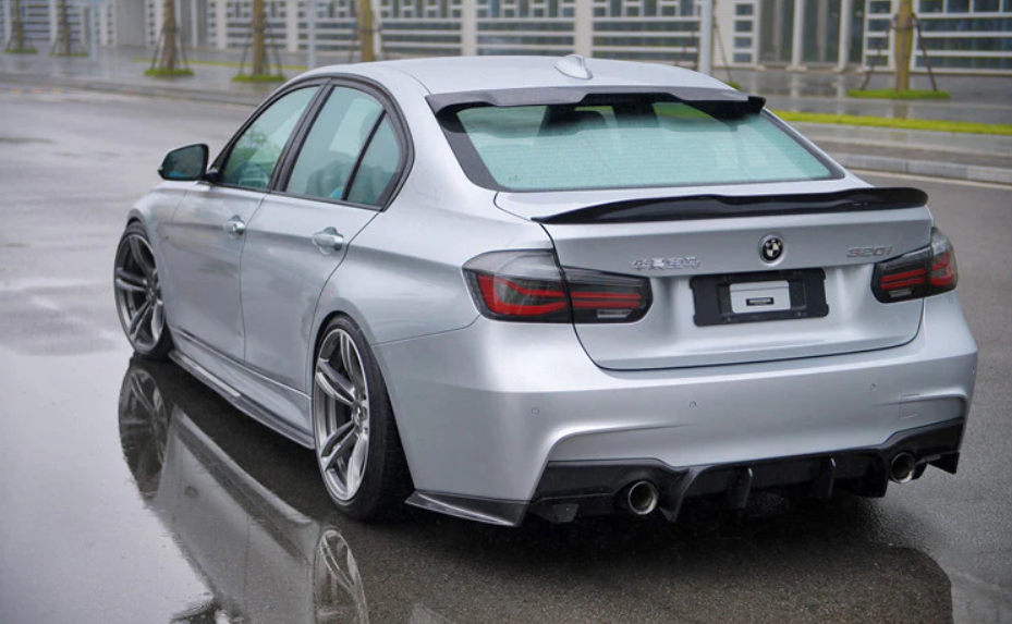 2013-2019 BMW M-3 F35 GV Style Carbon Fiber Side Skirts