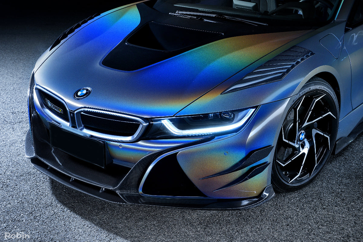 2014-2018 BMW i8 BZK Carbon Fiber Front Canards