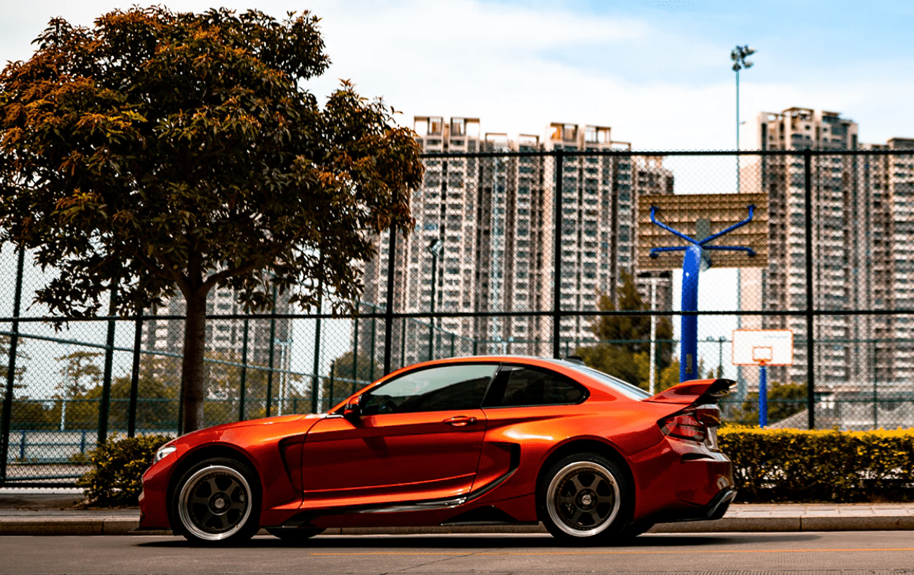 2014-2019 BMW F22 VR Style Partial Carbon Fiber Wide Body Kit