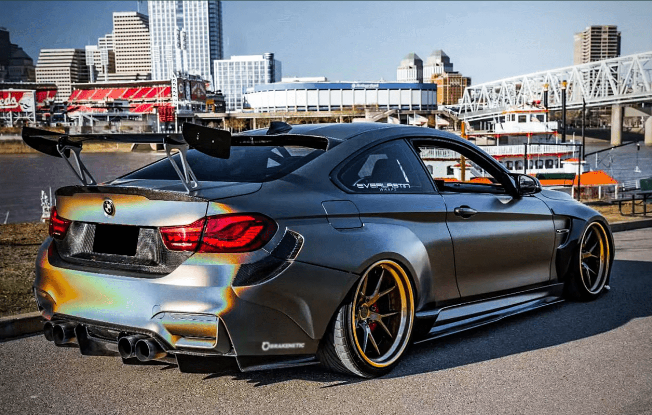 2014-2023 BMW M4 Carbon Fiber Trunk Spoiler