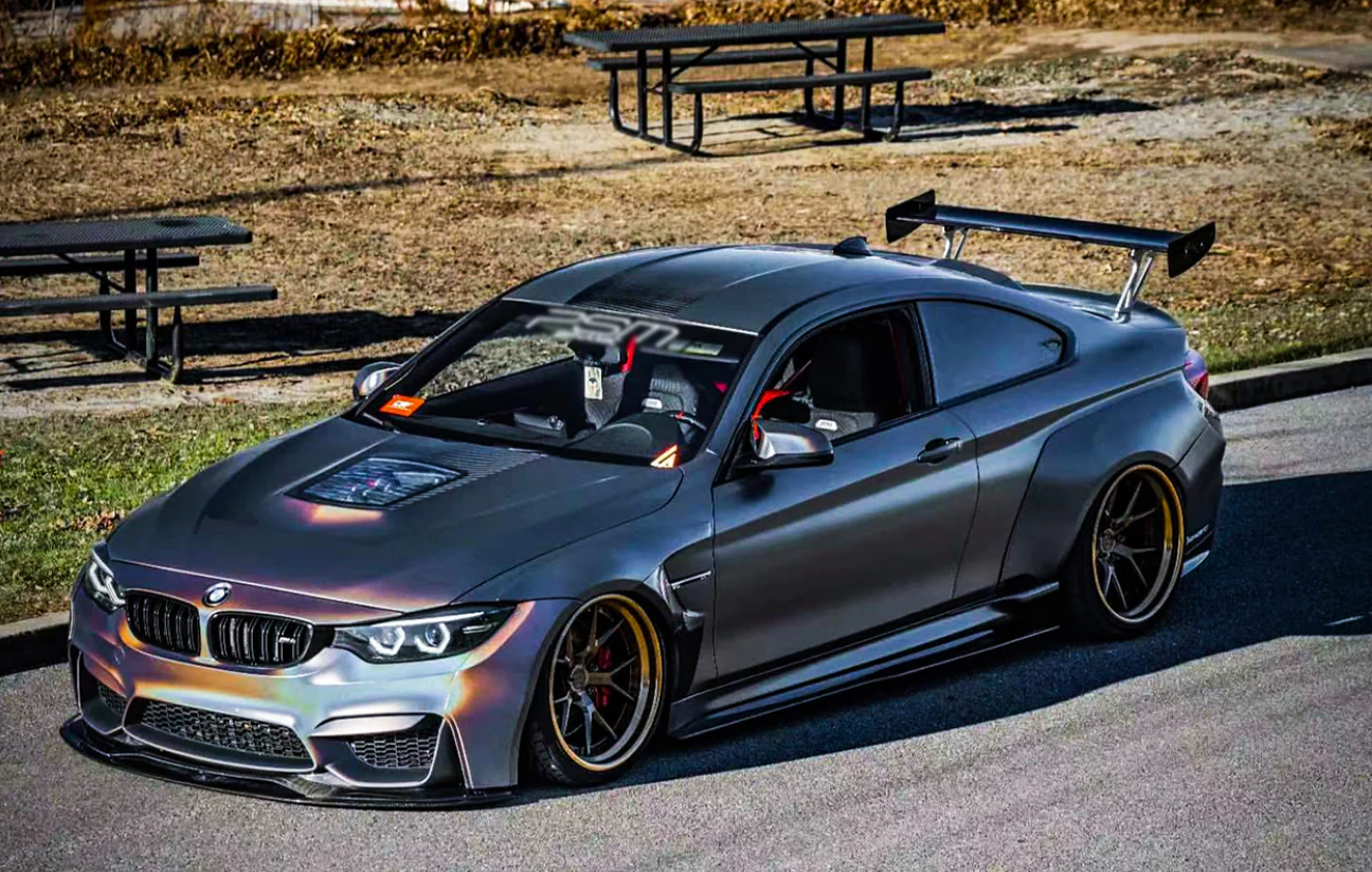 2014-2023 BMW M4 Carbon Fiber Trunk Spoiler