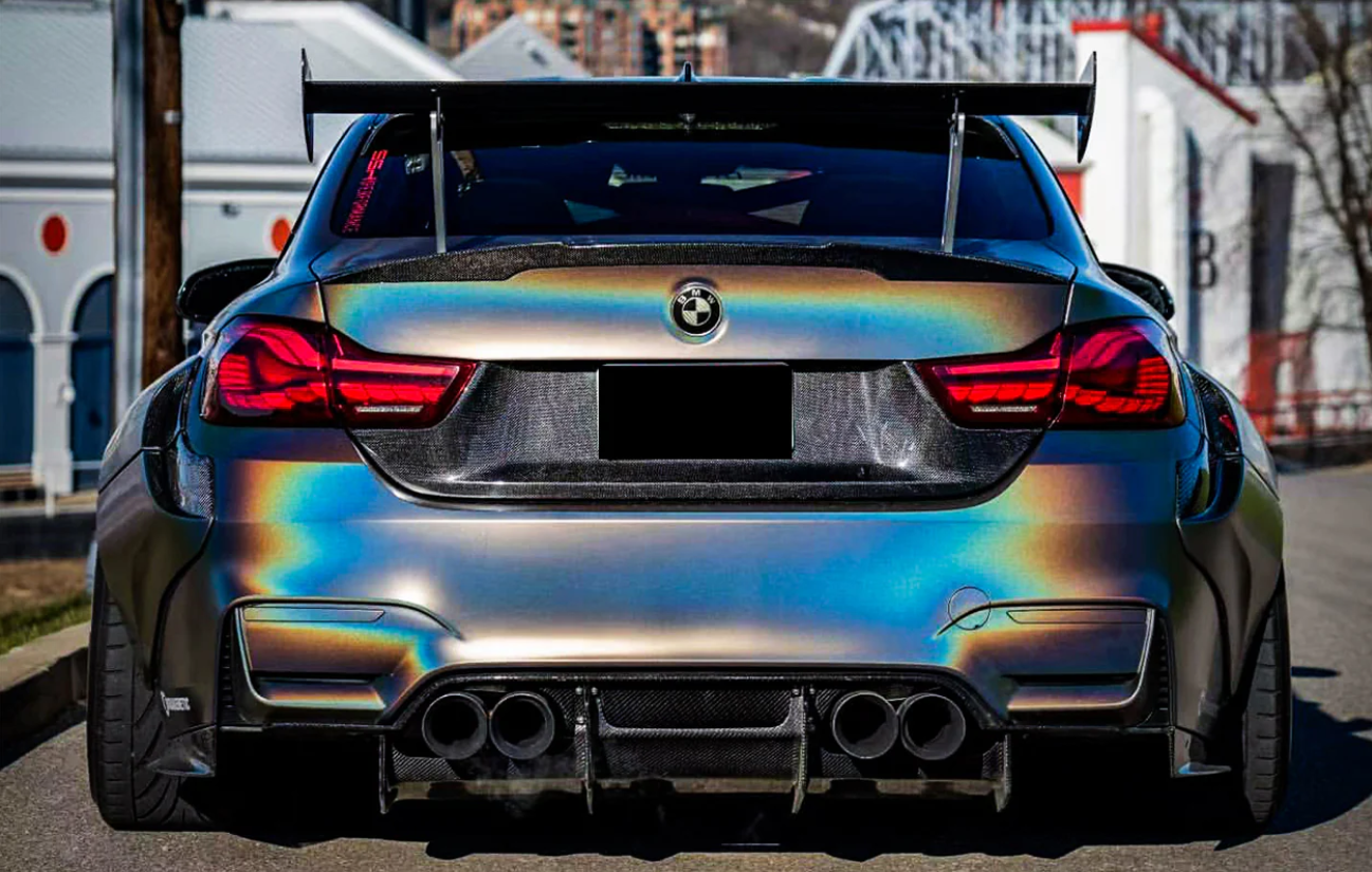 2014-2023 BMW M4 Carbon Fiber Trunk Spoiler