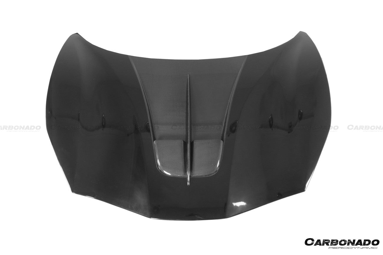 Ferrari 488 GTB Spider MA Style Carbon Fiber Hood 2015-2019