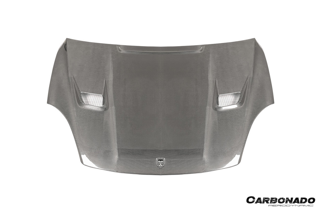 Porsche Cayenne 9Y0 S Coupe E-Hybrid MSY Style Dry Carbon Fiber Hood 2018-2023