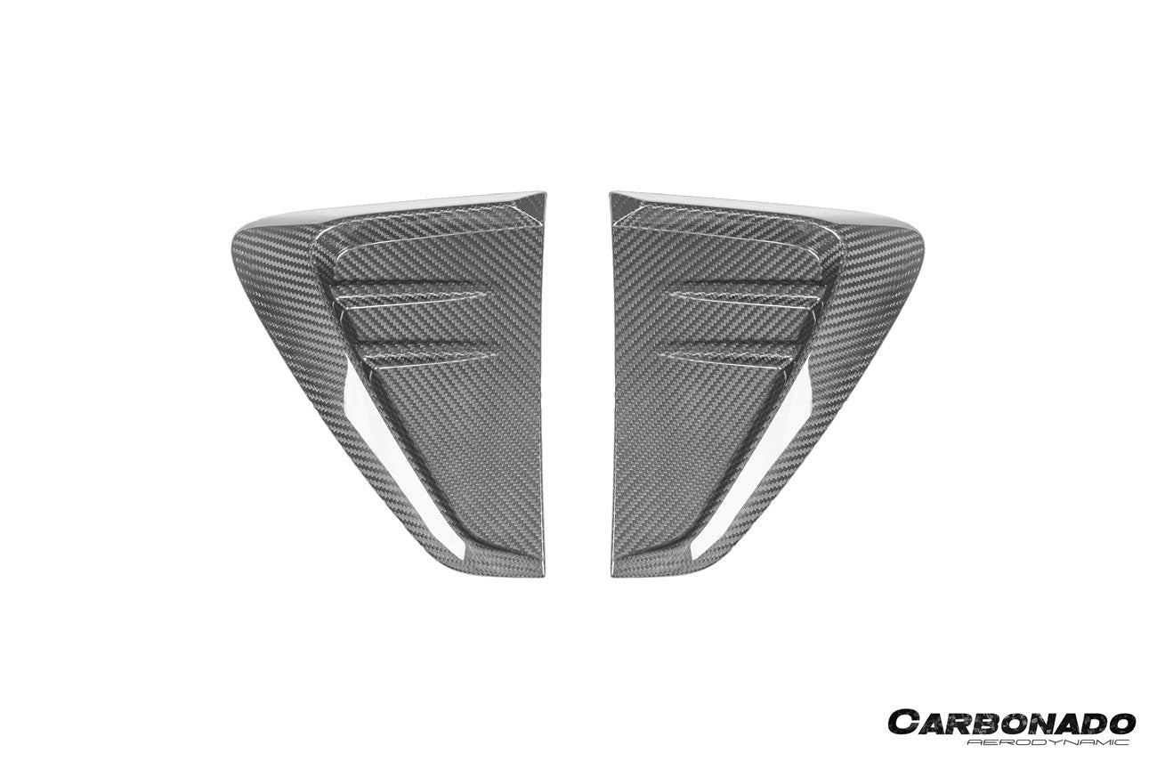 Porsche Cayenne 9Y0 9Y0.1 9Y0.2 S E-Hybrid Turbo MSY Style Dry Carbon Fiber Fender Vent 2018-2025