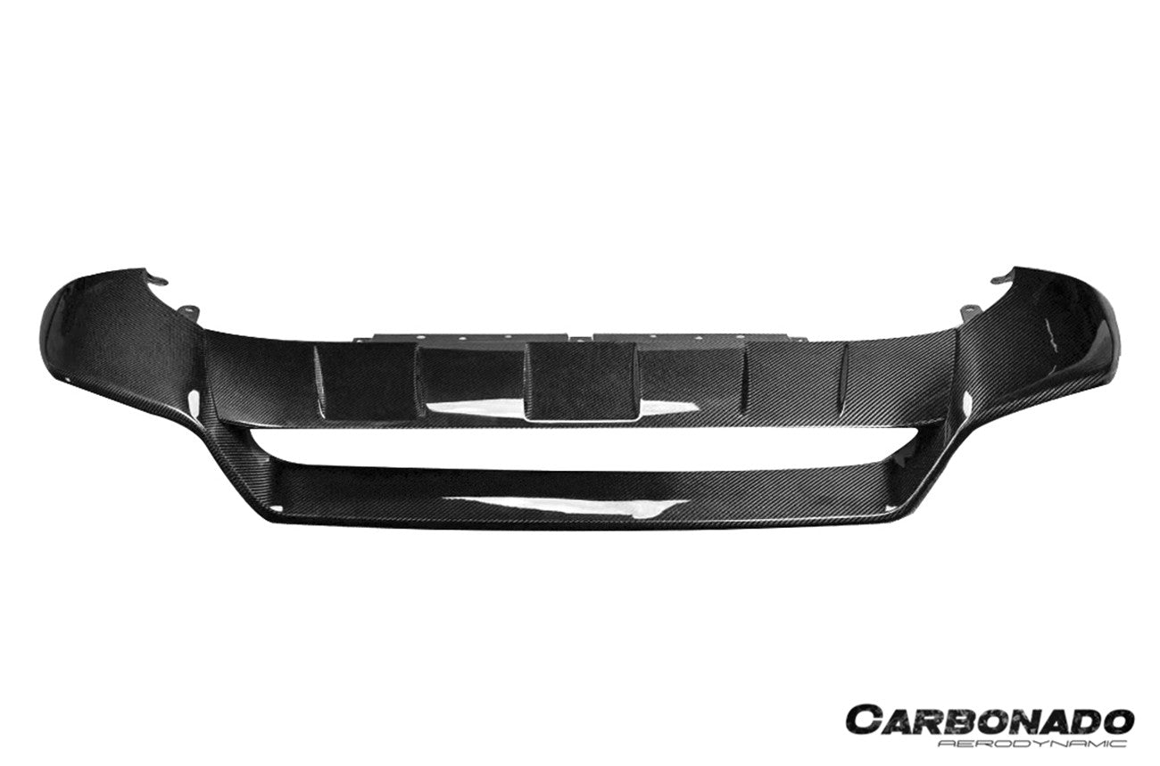 Porsche Cayenne 9Y0 TurboGT Style Dry Carbon Fiber Front Lip 2018-2023