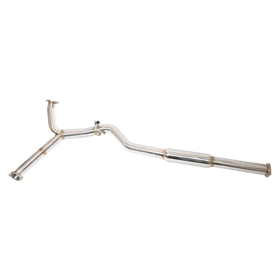 2022-Up Subaru WRX 3" to 2.5" Piping T304 Stainless Steel Resonated Mid Pipe