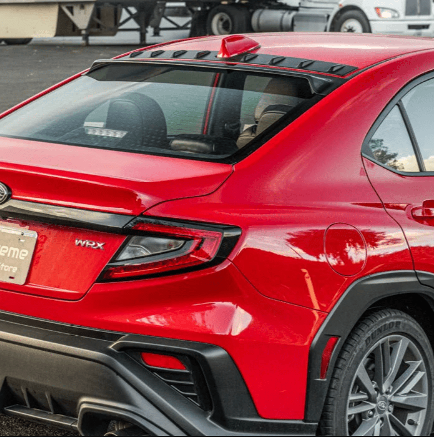 Wrx Spoiler Risers 2022-Present Subaru WRX Rear Lid Roof Window Visor Spoiler – Bayoptiks