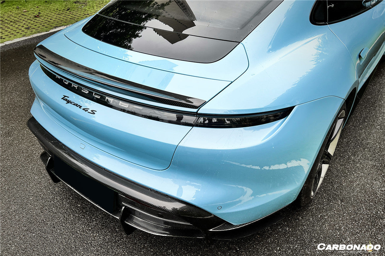 2019 - 2024 Porsche Taycan & 4 & 4S & GTS & TURBO OD Style Rear Diffuser