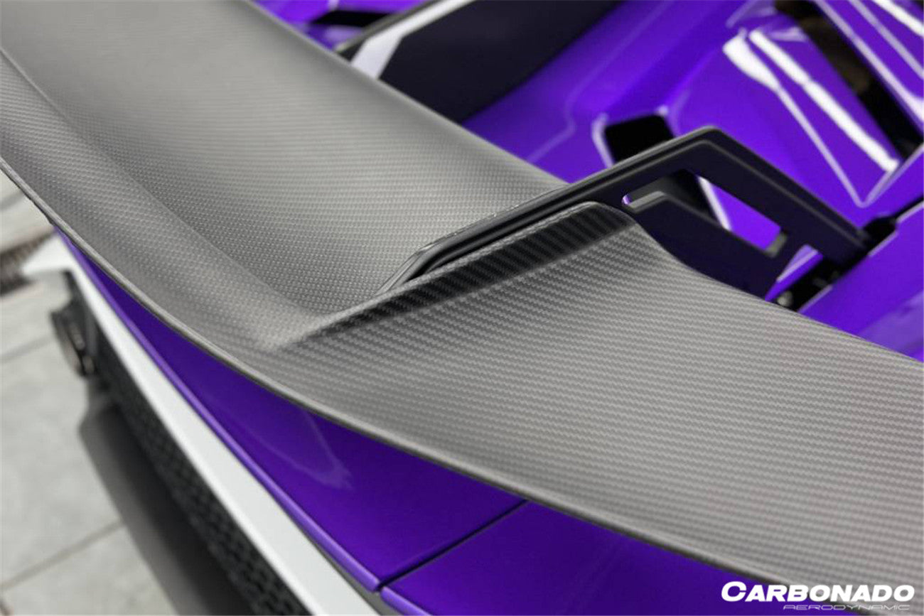 2021 - 2024 Lamborghini Huracan STO Dry Carbon Fiber Trunk Spoiler Wing Plate