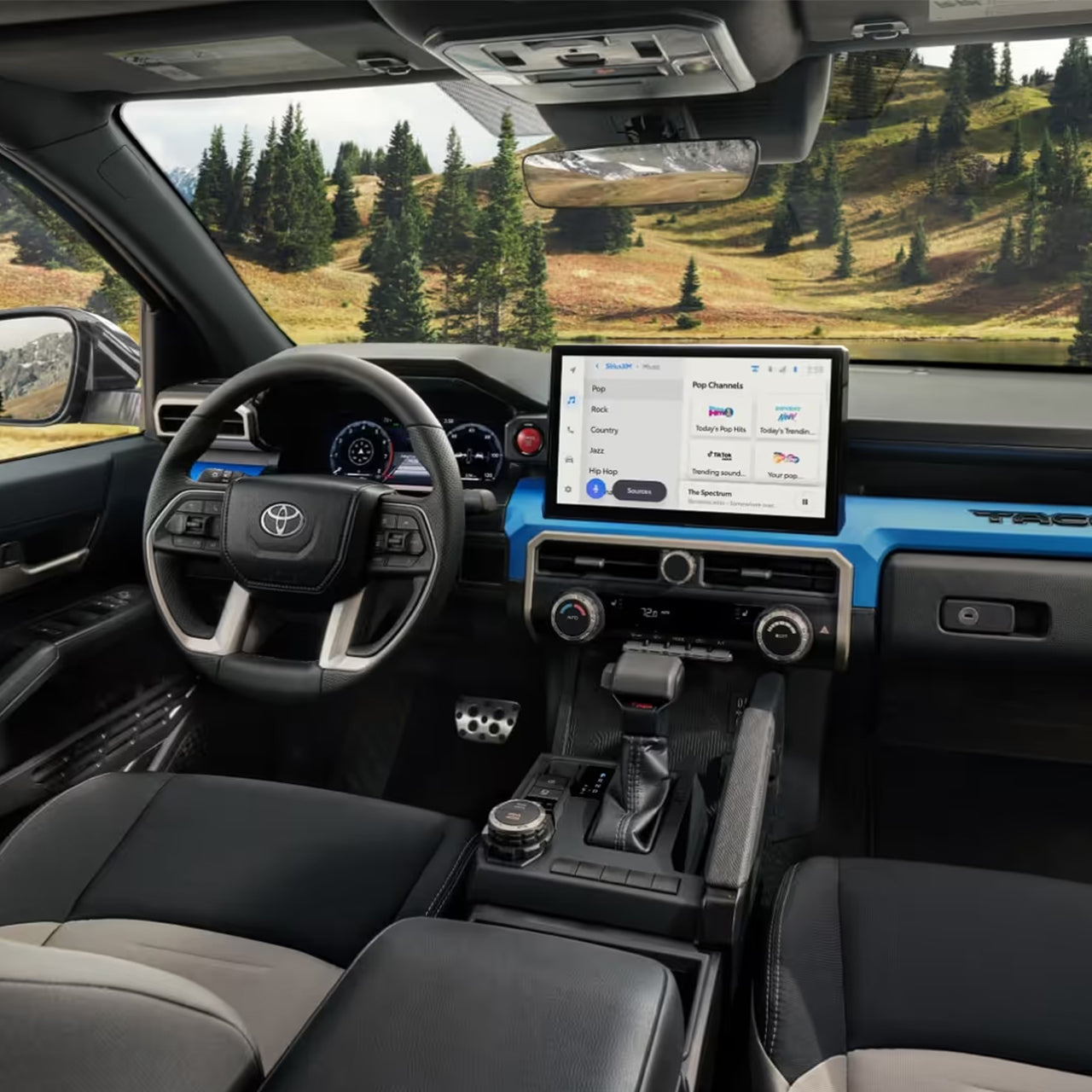 2020-Up Toyota Tacoma Display Screen Protection Frame