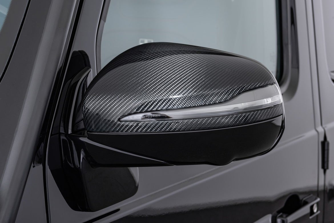 Mercedes Benz W464 W465 X167 W167 OE Style Autoclave Carbon Fiber Mirror Housing Replacement 2019-2026