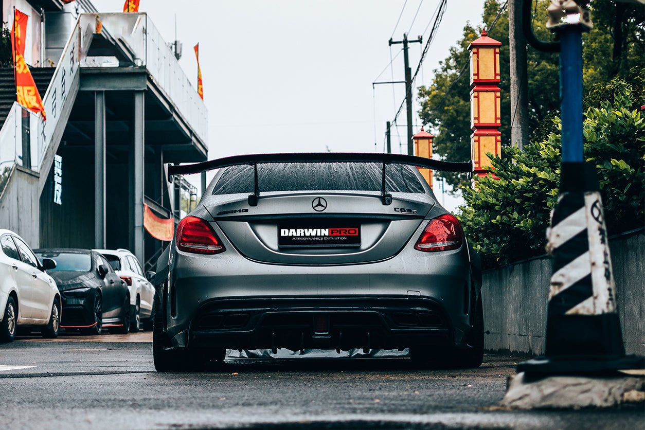 2015 - 2018 Mercedes Benz W205 C63/S AMG Sedan IMP Performance Carbon Fiber Rear Caps