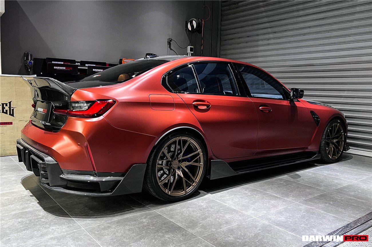 2021-UP BMW M3 G80 BKSS Style Carbon Fiber Side Skirts