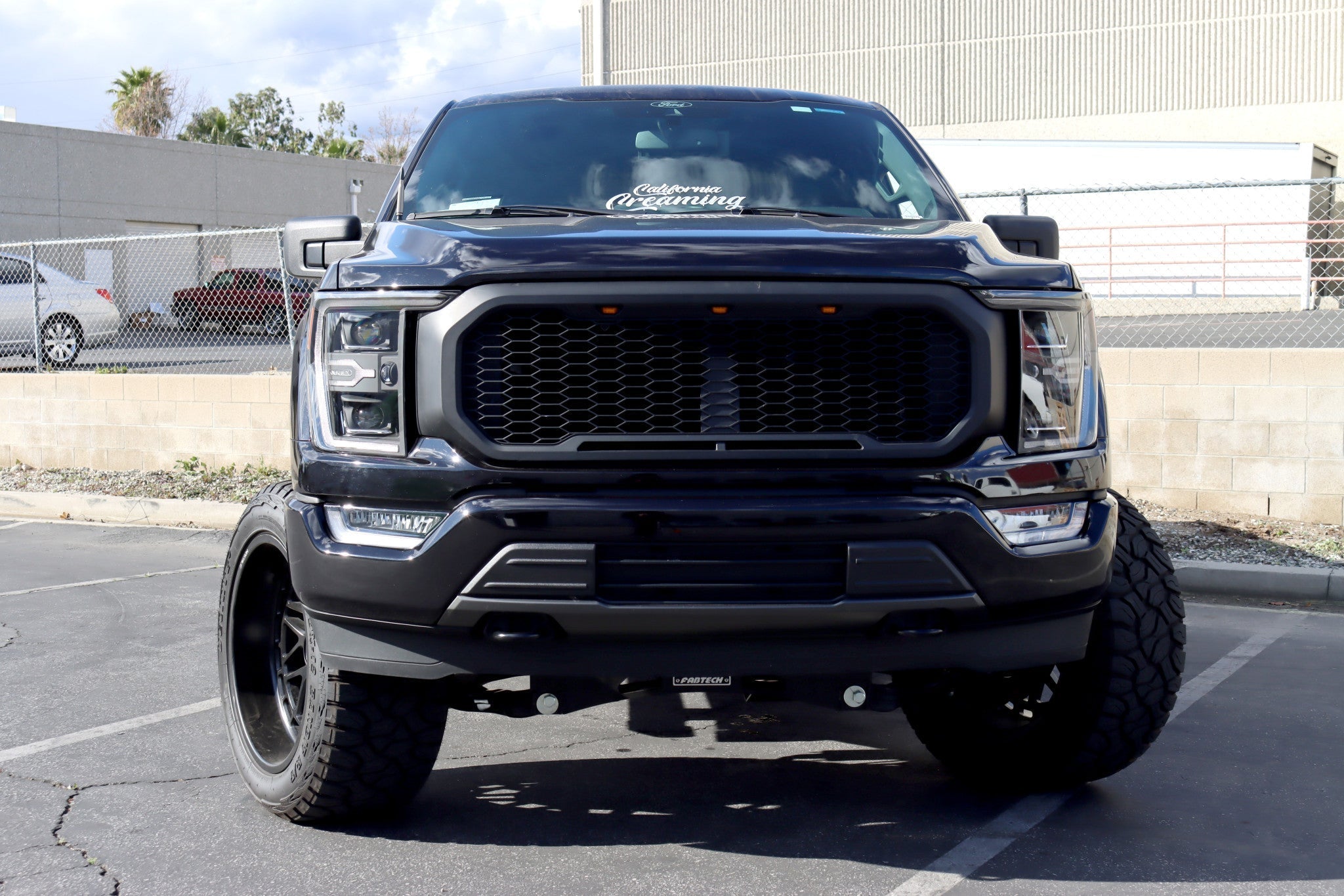 21-23 Ford F150 / 21-23 Ford F150 Raptor LUXX-Series LED Projector Headlights Alpha-Black | AlphaRex