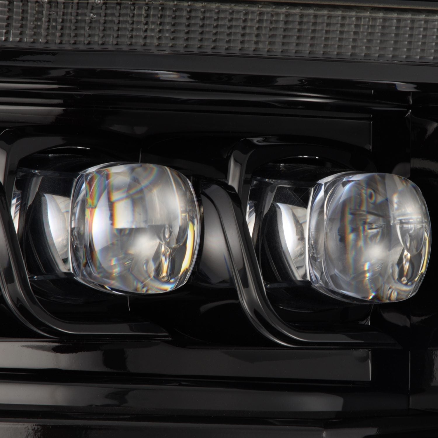 21-23 Ford F150 / 21-23 Ford F150 Raptor NOVA-Series LED Projector Headlights Alpha-Black | AlphaRex