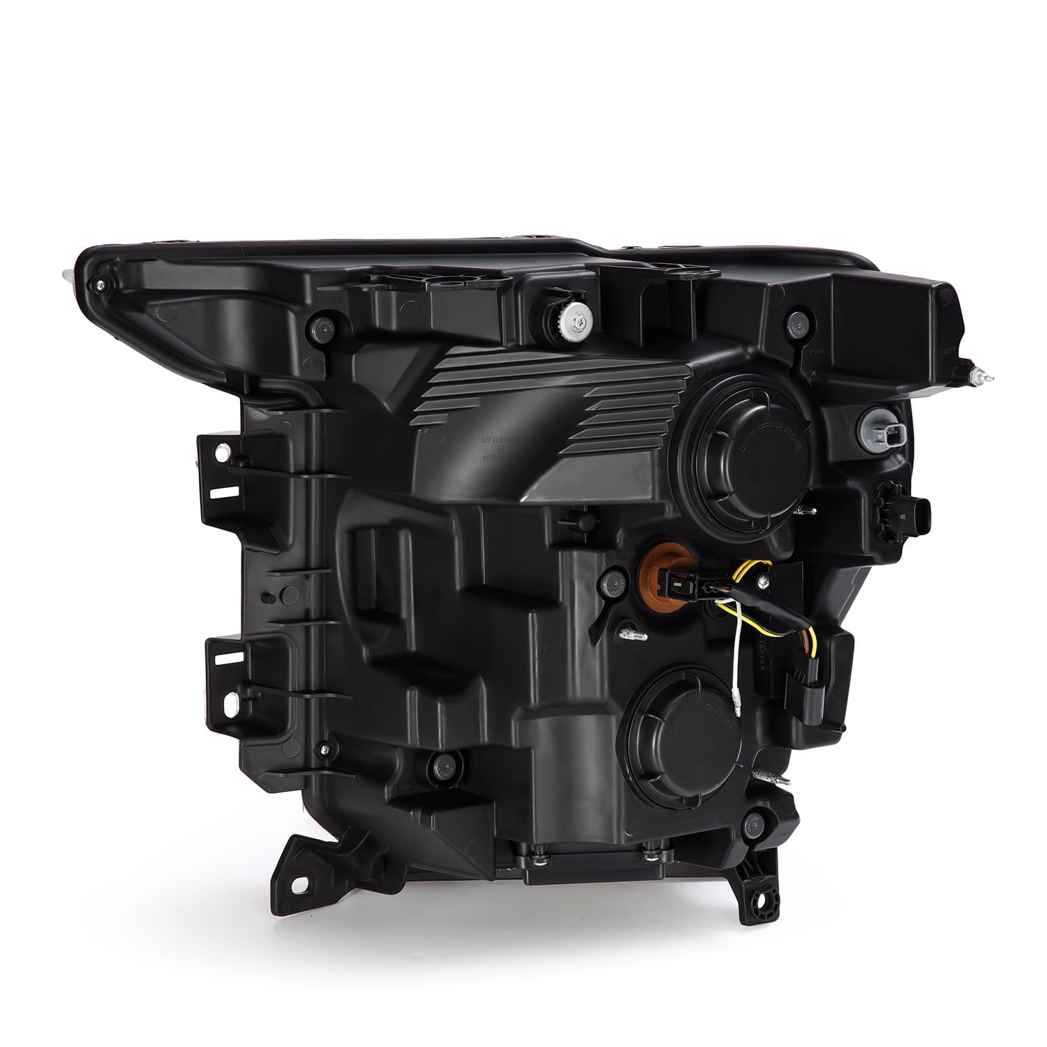 21-23 Ford F150 PRO-Series Halogen Projector Headlights Black | AlphaRex