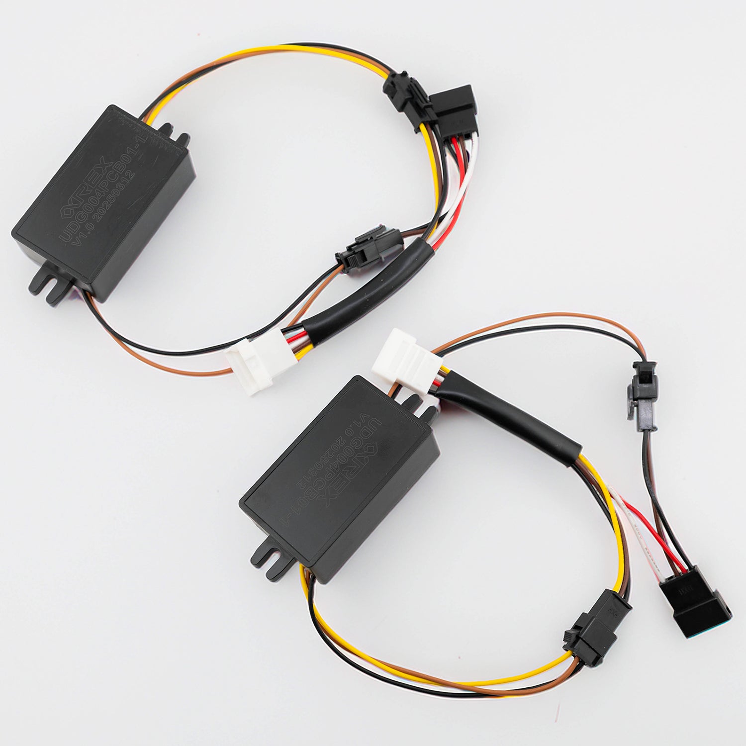 21-23 Ford F150 (with BLIS) AlphaRex LUXX-Series Tail lights Converters for Stock Tail Lights with Amber Turn Signal | AlphaRex